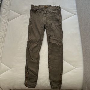 Army Green Mother Jeans